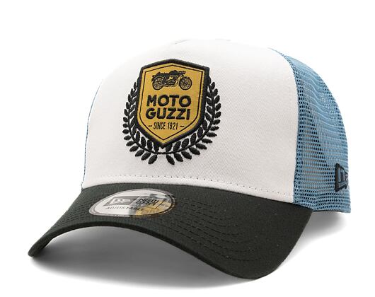 Kšiltovka New Era 9FORTY A-Frame Trucker Moto Guzzi - Uniform Blue / Black