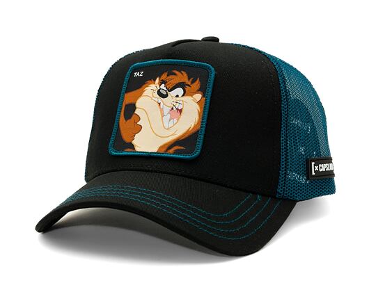 Kšiltovka Capslab Looney Tunes Trucker - Taz - Black / Night Blue