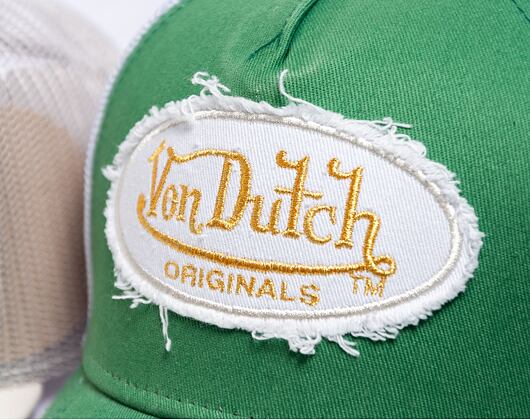 Kšiltovka Von Dutch Trucker Kalmar Dark Green/White