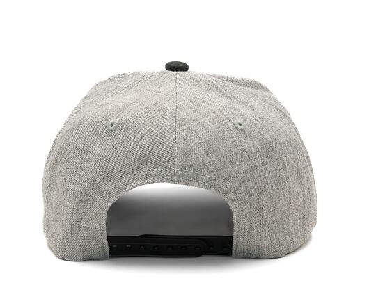 BRIXTON Crest C Mp Snapback Heather grey/Black Cap