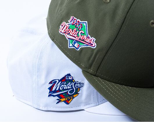 Kšiltovka New Era 9FIFTY MLB Repreve Los Angeles Dodgers Retro - Olive / White