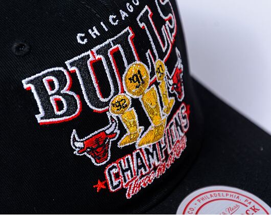 Kšiltovka NBA Champions Deadstock Chicago Bulls Black