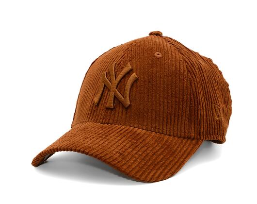 Kšiltovka New Era - 9FORTY Cord - NY Yankees - Brown