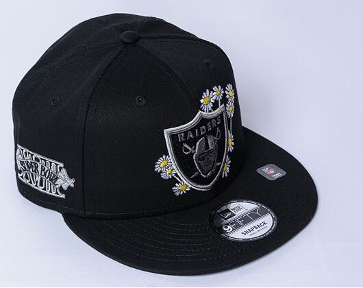 Kšiltovka New Era - 9FIFTY Seasonal Flower - Las Vegas Raiders - Black