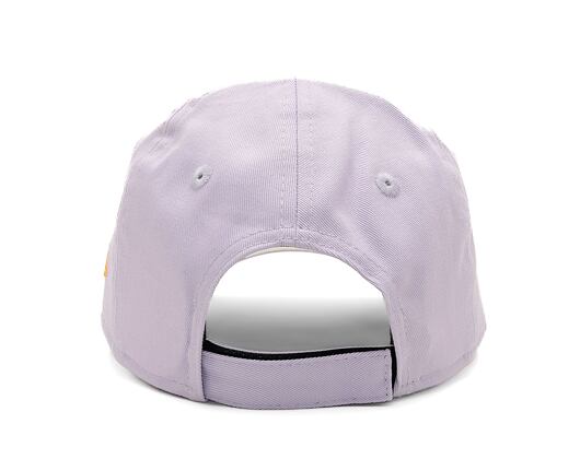 Dětská Kšiltovka New Era - 9FORTY League Essential - LA Dodgers - Pastel Purple / Orange