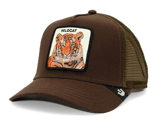 Kšiltovka Goorin Trucker - The Wildcat Tiger - Brown