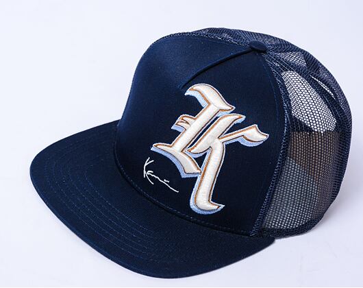 Kšiltovka Karl Kani Retro Flat Brim blue