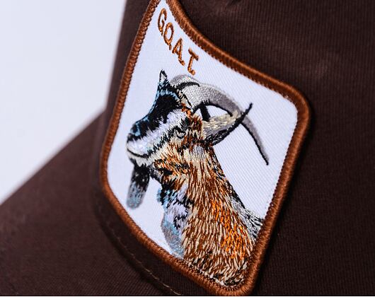 Kšiltovka Goorin Trucker - The GOAT - Brown