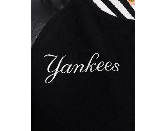 Dámská bunda New Era - Varsity - NY Yankees - Black / Off White