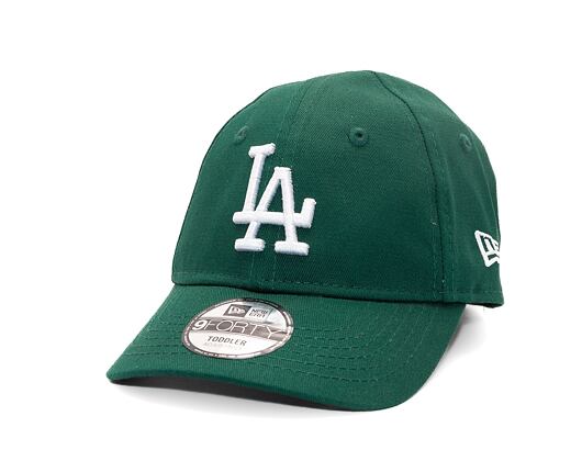 Dětská Kšiltovka New Era - 9FORTY Kids MLB League Essential - LA Dodgers - Green / White