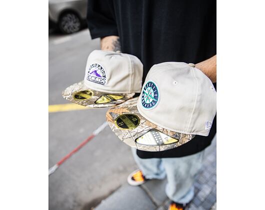 Kšiltovka New Era - 59FIFTY Retro Crown Realtree - Seattle Mariners - Camo