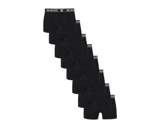 Balení Pánských Boxerek Karl Kani Retro Tape 8 Pack Boxer Briefs black