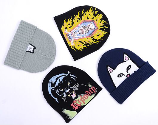 Kulich Rip N Dip - Peeking Nermal Beanie (Dark Slate)