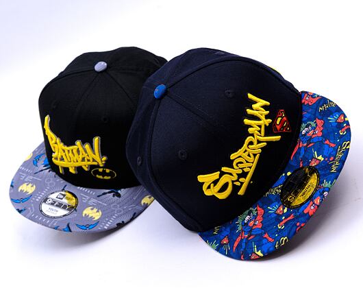 Dětská Kšiltovka New Era - Warner Bros Superman 9FIFTY - Navy