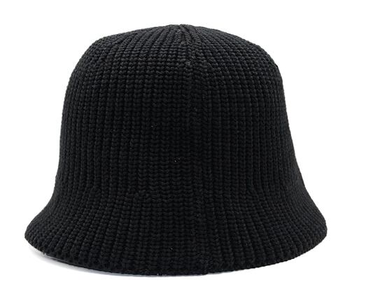 Klobouk Kangol - Washed Knit Bucket - Black