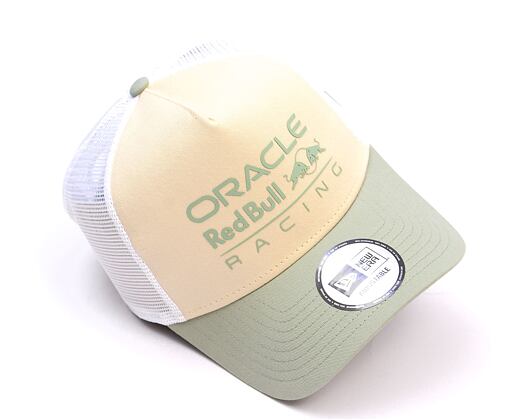 Kšiltovka New Era - F1 Seasonal 9FORTY Trucker - Red Bull F1 - Cream / Mint Green