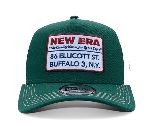 Kšiltovka New Era - Vintage 9FORTY Trucker - Dark Green