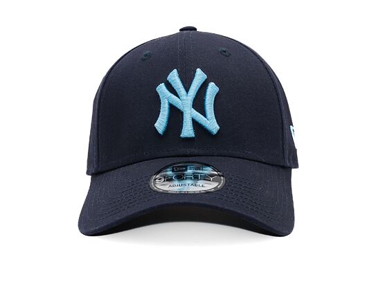 Kšiltovka New Era - MLB Essential 9FORTY - NY Yankees - Navy / Bright Blue