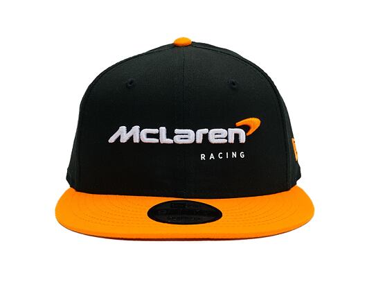 Kšiltovka New Era - F1 Essential 9FIFTY - Mclaren Racing - Anthracite / Tenn Orange