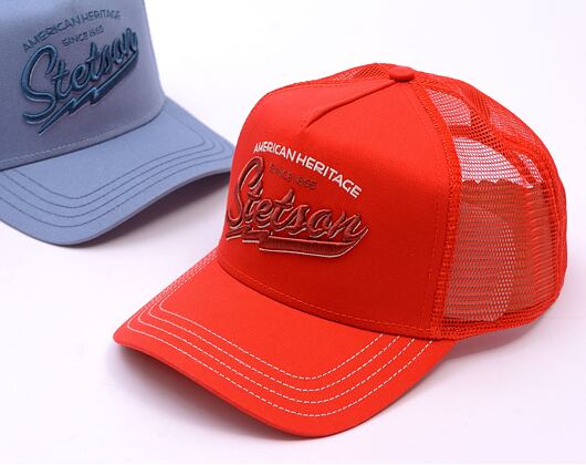 Kšiltovka Stetson - Trucker Cap American Heritage Classic - 82