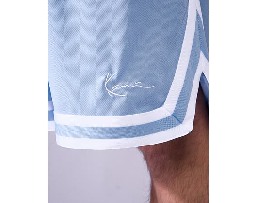 Kraťasy Karl Kani - Small Signature Mesh Shorts - light blue