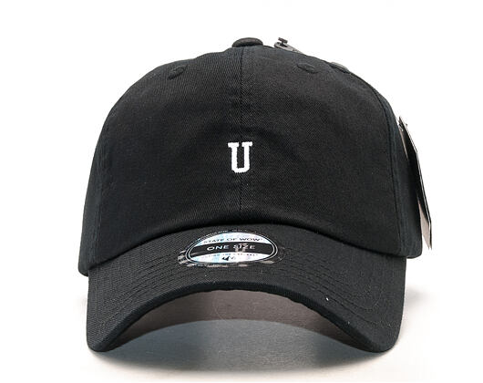 State of WOW Uniform Soft Baseball Cap Black/White Strapback