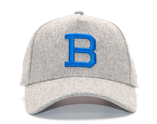 New Era Club Coop A Frame Brooklyn Dodgers 9FORTY Grey/Royal Snapback Cap