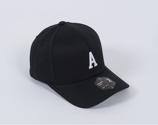 State of WOW Alpha SC9201-990A Baseball Cap Crown 2 Black/White Strapback