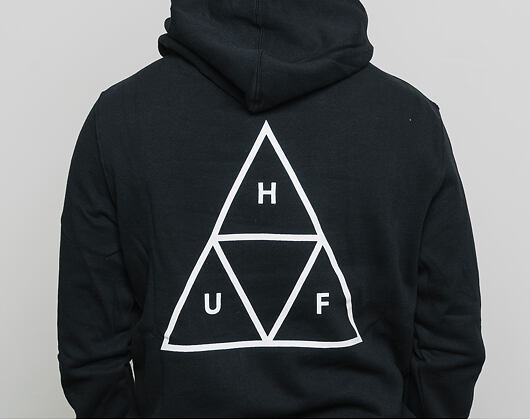 Mikina HUF HUF Set Triple Triangle Hoodie pf00572-black