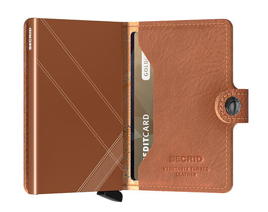 Secrid Miniwallet Stitch Linea Caramello