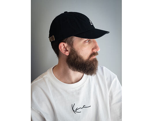 Kangol Washed Baseball K5165HT-BK001 Black Cap