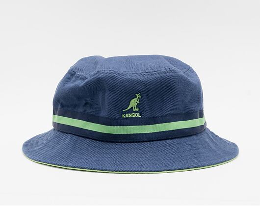 Kangol Stripe Lahinch K4012SP-NV411 Navy Bucket Hat