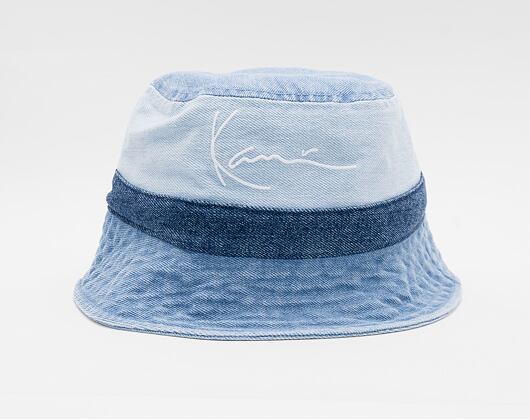 Karl Kani KK Signature Block Denim Bucket Hat Blue 7115093