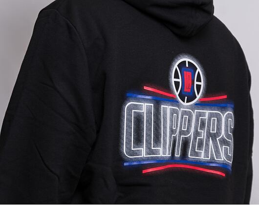 New Era NBA Neon Pull Over Hoody Los Angeles Clippers Black