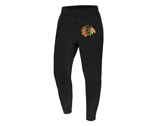 '47 Brand NHL Chicago Blackhawks Imprint Burnside Pants Jet Black Sweatpants