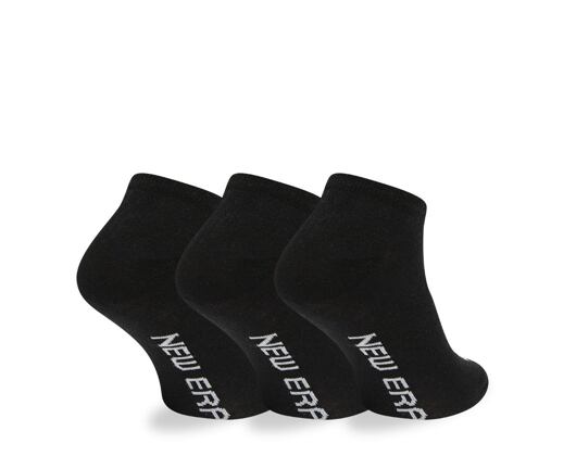 New Era Flag Sneaker 3Pack Black Socks