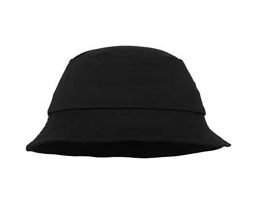 Yupoong Flexfit Cotton Twill Bucket Hat Black