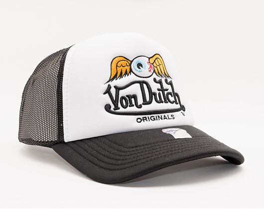 Von Dutch Baker Trucker Foam White/Black Cap