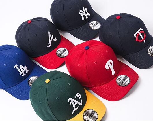 New Era Pinch H Los Angeles Dodgers Blue 9FORTY Strapback Cap