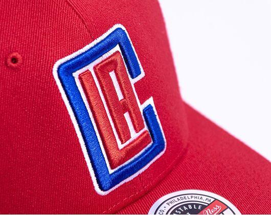 Mitchell & Ness Team Ground 2.0 Stretch Snapback Los Angeles Clippers Red Cap