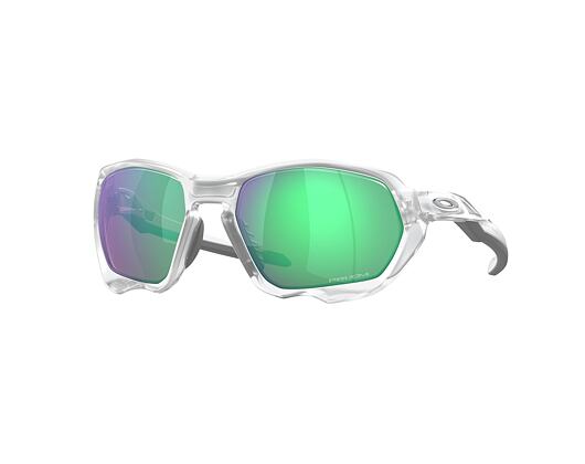 Oakley Plazma Matte Clear w/Prizm Rd Jade 0OO9019 90191659 Sunglasses