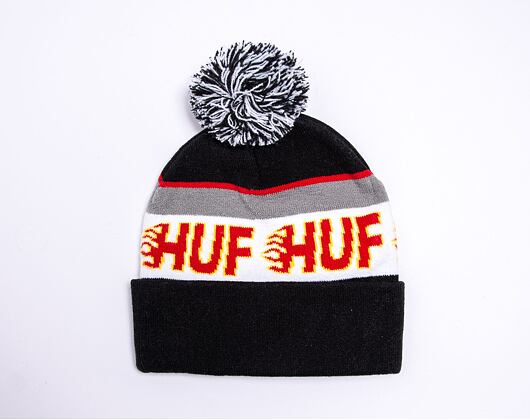 HUF Enforcer Pom Beanie black