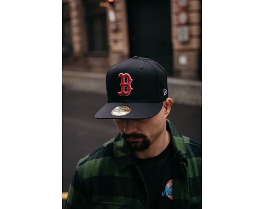 New Era 59FIFTY MLB Side Patch Boston Red Sox Navy / Team Color Cap