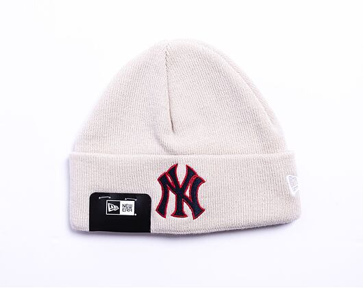 New Era MLB Series Short Cuff Beanie New York YankeesCO Stone