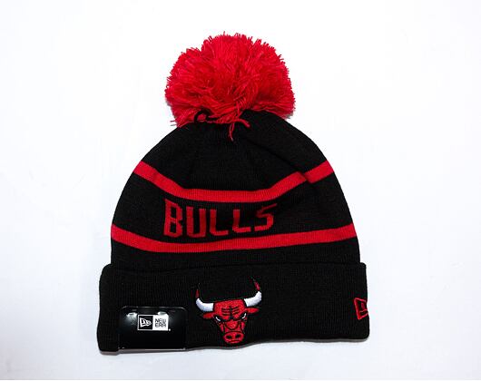 New Era NBA Jake Cuff Beanie Chicago Bulls Black/Red