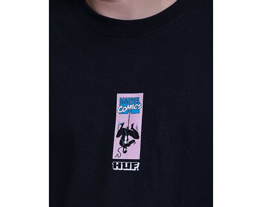 HUF x Spider-Man Hangin Out T-Shirt black Tee