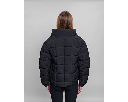 Karl Kani Small Signature Quilted Puffer Jacket black Womens Jacket