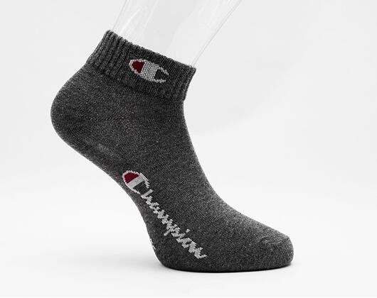 Champion 3pk Quarter Socks TEL/OXGM/CCOM