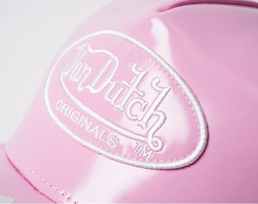 Von Dutch Trucker Ody Imi Patent Pink/White Cap