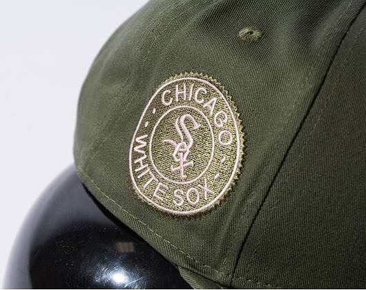 New Era 9FIFTY MLB Side Patch Chicago White Sox New Olive / Dirty Rose Cap